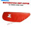  ȥХȥСեåZ50R Z50 R Z 50ۥ1989/åɡۥ磻Z MOTORCYCLE SEAT COVER fits Z50R Z50 R Z 50 HONDA 1989 ORANGE/RED &WHITE z