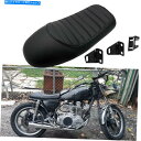 シート カフェのレーサーシートムーパハラDT125 XS650 XJ550 XJ500 SR500 Cafe Racer Seat Hump Saddle Black For Yamaha DT125 XS650 XS850 XJ550 XT500 SR500