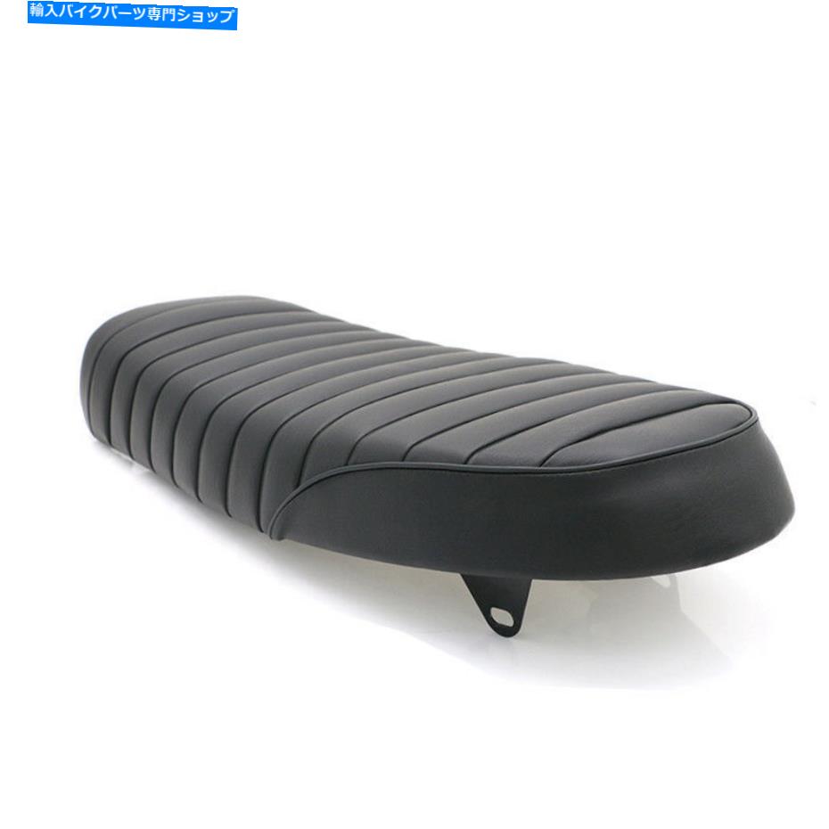 シート BMW R100 R100R R100RS R50 60 75 80のためのオートバイ黒ビンテージカフェのレーサーシート Motorcycle Black Vintage Cafe Racer Seat For BMW R100 R100R R100RS R50 60 75 80