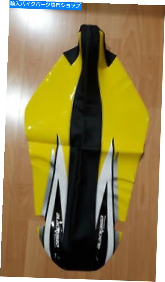 シート シートカバーサドルスズキRMZ 250 2007 2008ブラックイエロー Seat Cover Saddle Suzuki RMZ 250 2007 2008 Black Yellow