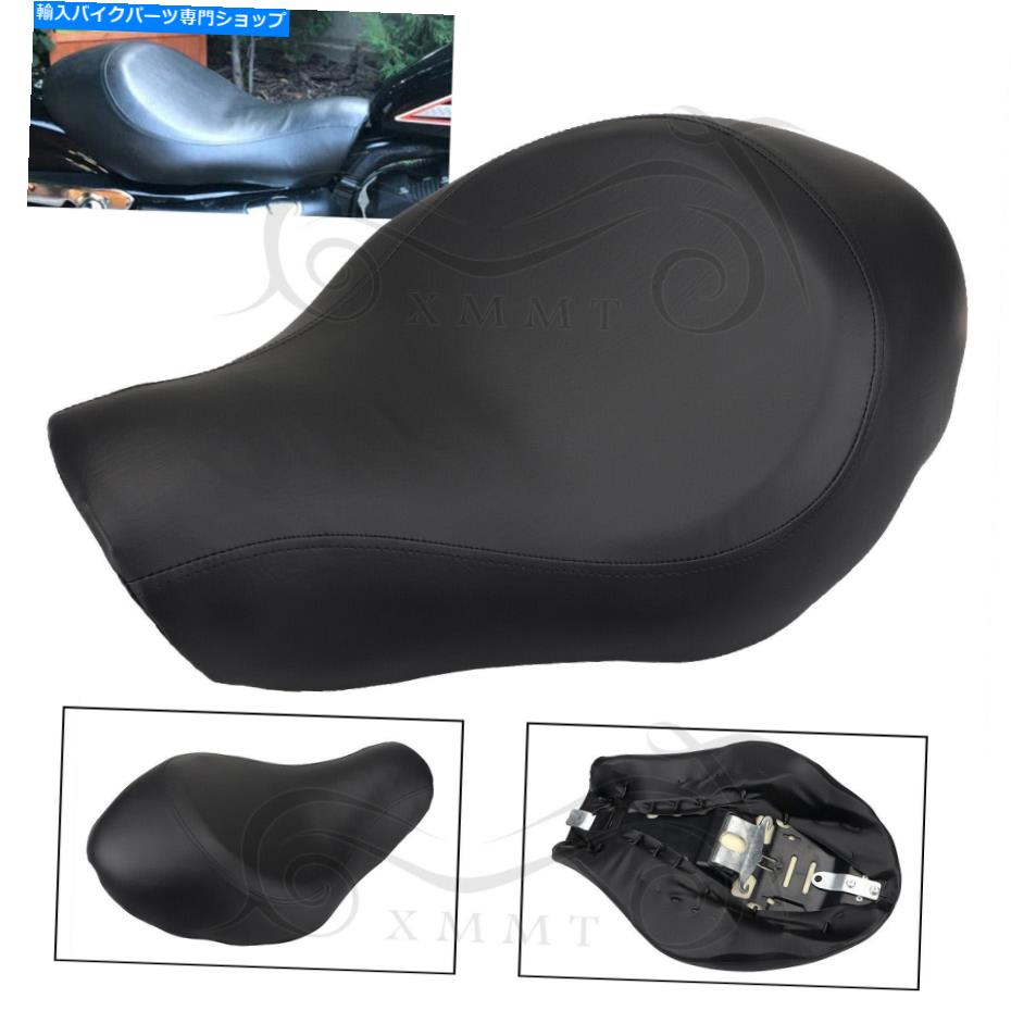 シート ハーレースポーツスター883 1200カスタムローXL1200X XL1200Vのための運転者ライダーソロシート Driver Rider Solo Seat For Harley Sportster 883 1200 Custom Low XL1200X XL1200V