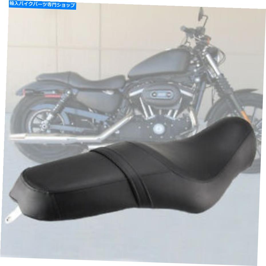  Harley Sportster XL1200C XL1200L XR1200X XL883CΤιžʺ Black Driver Passenger Seat For Harley Sportster XL1200C XL1200L XR1200X XL883C