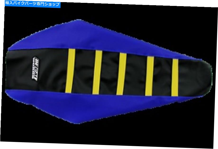 シート ヤマハのためのデカール作品青/黒/黄色のシートカバー DeCal Works Blue / Black / Yellow Seat Cover for Yamaha