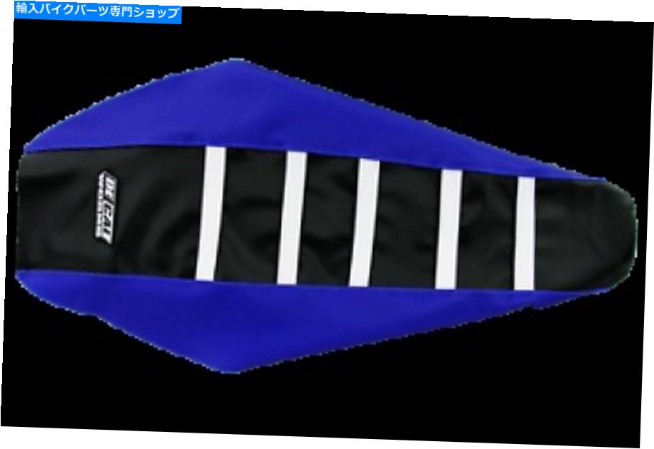 シート デカールワークスヤマハのための青/黒/白のシートカバー DeCal Works Blue / Black / White Seat Cover for Yamaha