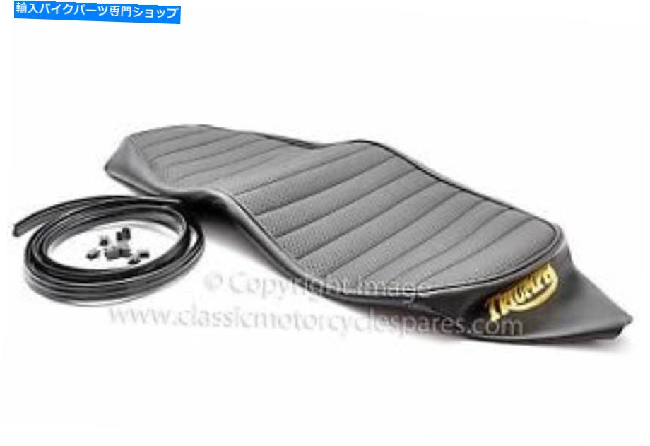 シート シートカバー、Triumph T120、OIF、1971年US SPEC、イギリス Seat Cover, Triumph T120, OIF, 1971 US Spec, UK Made