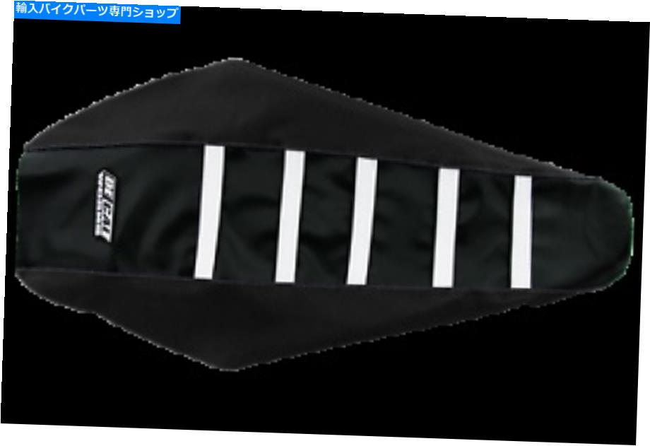 シート デカール作品ブラック/ブラック/ホワイトシートカバーホンダ DeCal Works Black / Black / White Seat Cover for Honda