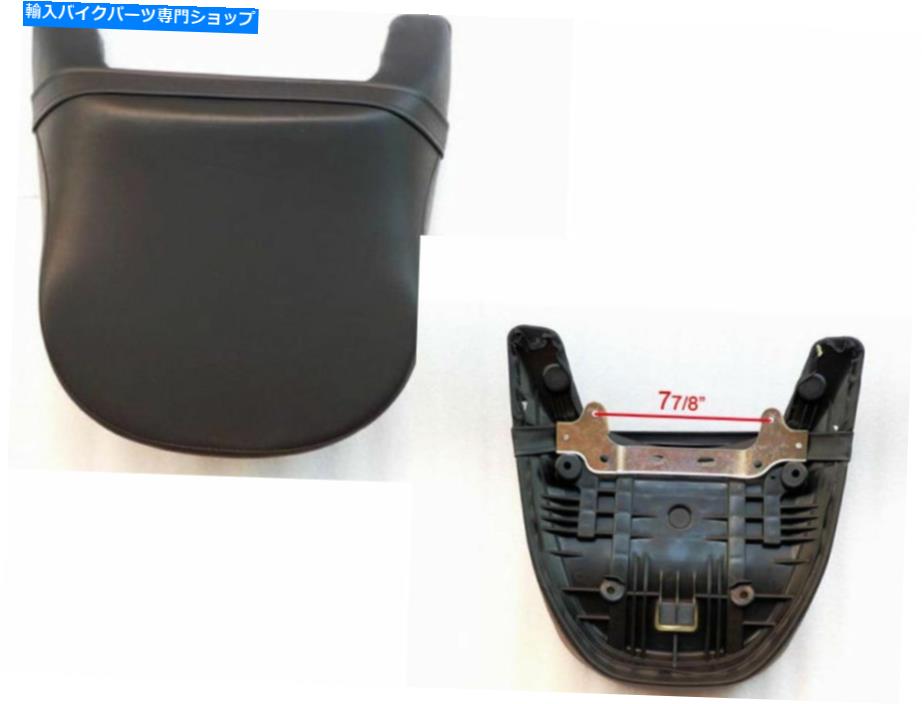 シート スズキBoulevard M109R VZR 1800侵入者のための黒の旅客後部ピリオンシート Black Passenger Rear Pillion Seat for Suzuki Boulevard M109R VZR 1800 Intruder