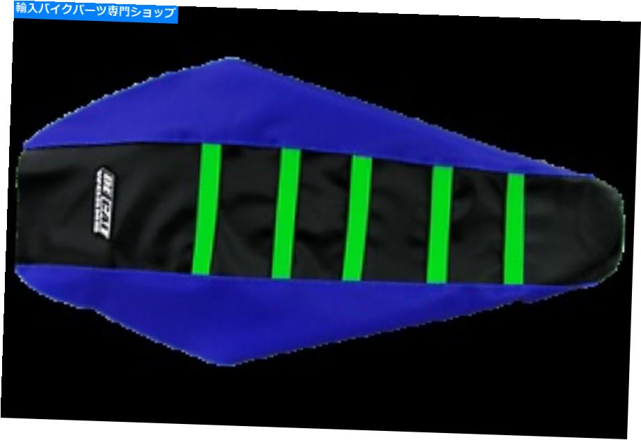 シート デカール作品青/黒/グリーンシートカバーヤマハ DeCal Works Blue / Black / Green Seat Cover for Yamaha
