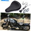  ̤C50 M50 S50 BobberȥХץ󥰥ȥɥ֥å For Suzuki Boulevard C50 M50 S50 Bobber Motorcycle Spring Solo Seat Saddle Black