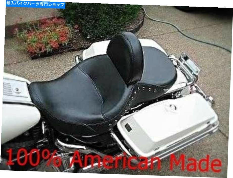 シート ロープロファイルシートで使用するためのハーレーダビッドソンオートバイドライバの背もたれキット Harley Davidson Motorcycle Drivers Backrest kit for use with Low Profile Seat