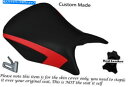 シート デザイン2赤カスタムフィットホンダCBR 500 R 13-15ライダーレザーシートカバー DESIGN 2 RED CUSTOM FITS HONDA CBR 500 R 13-15 RIDER LEATHER SEAT COVER