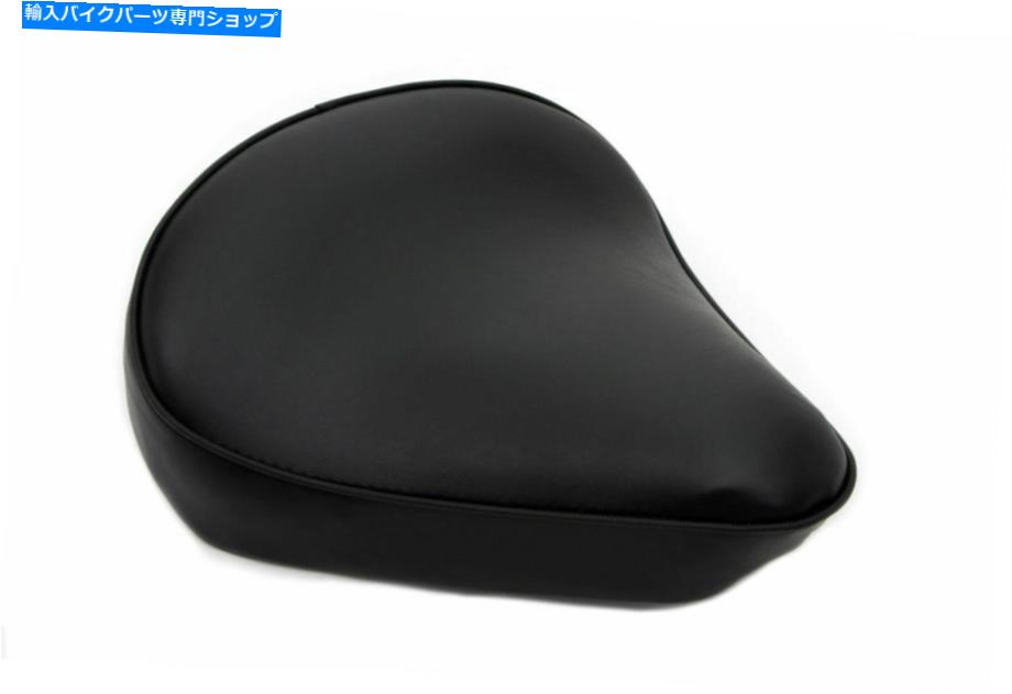 シート V-Twinによるハーレーダビッドソンのための黒滑らかなソロの座席 Black Smooth Solo Seat Large for Harley Davidson by V-Twin