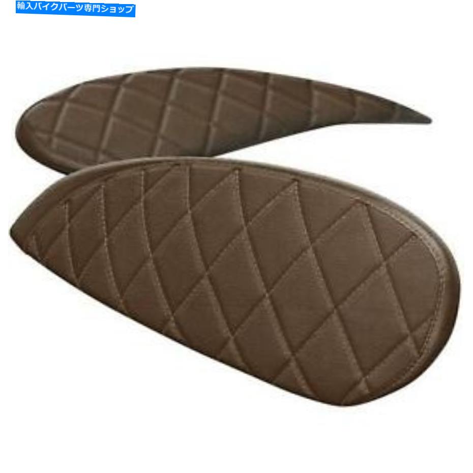  륤ȥȥСݡĥɥɥѥ֥ͥ饦1325106 LUIMOTO SEAT COVER SPORT DIAMOND SIDE PANEL DARK BROWN 1325106