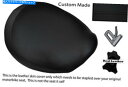 シート ブラックステッチカスタムフィット勝利Thunderbird 1600 1700フロントレザーシートカバー BLACK STITCH CUSTOM FITS TRIUMPH THUNDERBIRD 1600 1700 FRONT LEATHER SEAT COVER