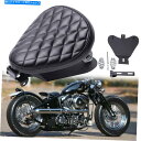 シート ハーリースポーツスター883 1200 039 86 -03のためのオートバイレザーボベルチョッパーソロの座席 Motorcycle Leather Bobber Chopper Solo Seat For Harley Sportster 883 1200 039 86-03