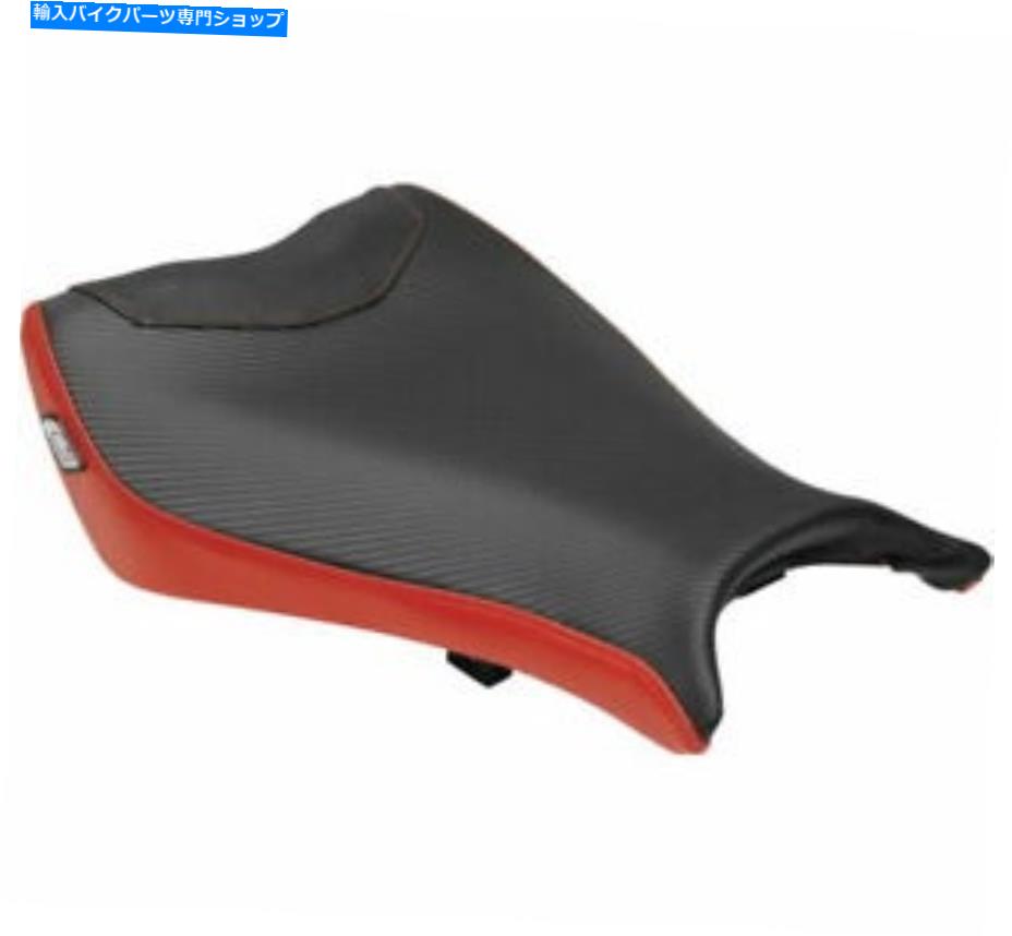 シート Luimoto 2111101ブラック/レッドライダーベースラインシートカバー Luimoto 2111101 Black/Red Rider Baseline Seat Cover