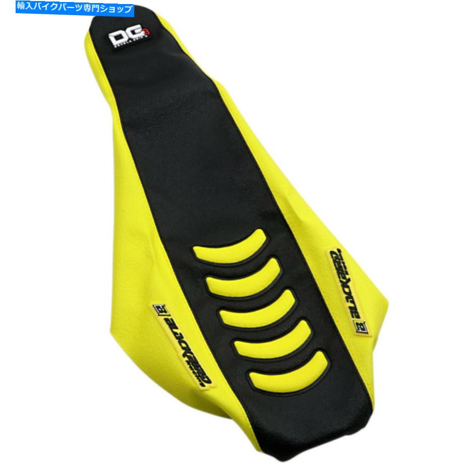 シート ブラックバードレーシングダブルグリップ3シートカバー - スズキ（ブラック/イエロー）1318HUS Blackbird Racing Double Grip 3 Seat Cover - Suzuki (Black / Yellow) 1318HUS