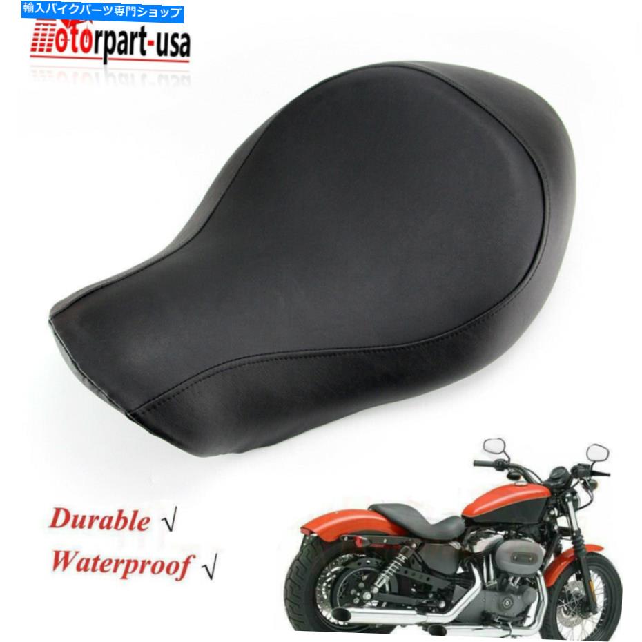 シート ハーリースポーツスターXL883 XL1200 48 72 2005-2013用フロントソロライダードライバシート Front Solo Rider Driver Seat For Harley Sportster XL883 XL1200 48 72 2005-2013
