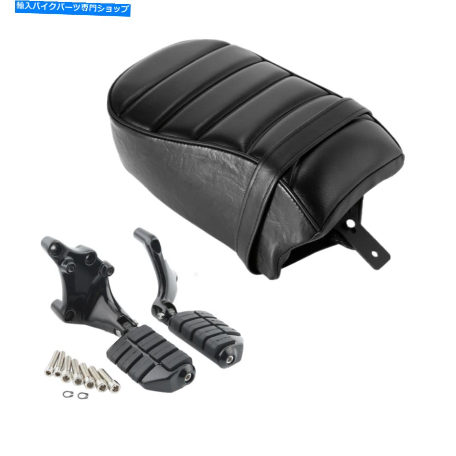 シート 旅客ピリオンシート＆フットペグフィットハーレースポーツスターアイロン883 XL883N 16-21 Passenger Pillion Seat&Foot Pegs Fit For Harley Sportster Iron 883 XL883N 16-21