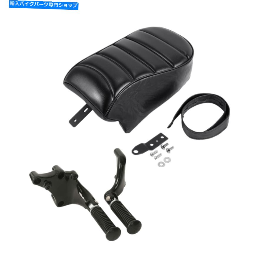 シート リアの乗客の足のペグ山の座席のピリオンフィットのためのハーリースポーツスターXL883 1200 Rear Passenger Foot Pegs Mount Seat Pillion Fit For Harley Sportster XL883 1200