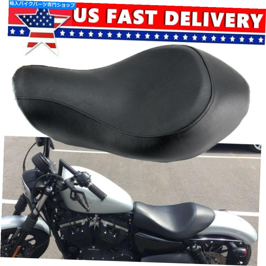 シート ハーリースポーツスターXL 05-2013のためのドライバーソロシートパッドクッションレザー Driver Solo Seat Pad Cushion Leather For Harley Sportster XL 05-2013 Motorcycle