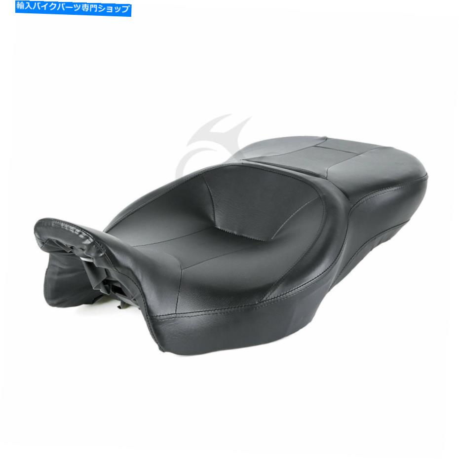 シート ブラックライダーの助手席フィットハーレーツーリングストリートグライドロードキング09-21 Black Rider Passenger Seat Fit For Harley Touring Street Glide Road King 09-21
