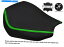  ǥ2 L꡼󥹥ȥ饤ץեåZX10 R 04-05եȥӥˡ륷ȥС DESIGN 2 L GREEN STRIPE CUSTOM FITS KAWASAKI ZX10 R 04-05 FRONT VINYL SEAT COVER