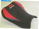 シート S114CスズキGSXR600 / 750 2006-2007ビニールシートカバー - 赤/カーボンエフェクト - Front S114C Suzuki...