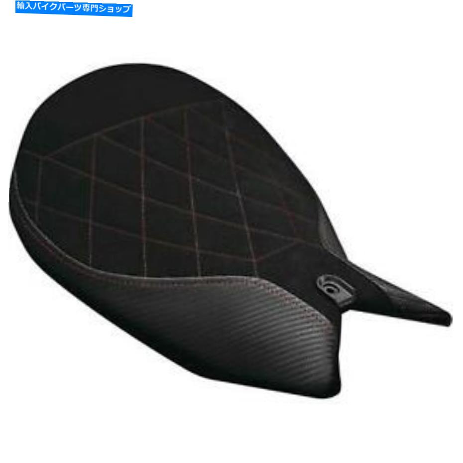 シート Luimotoシートカバーダイヤモンドドゥカティパニゲール1199ライダーブラック/ブラック1192102 LUIMOTO SEAT COVER DIAMOND DUCATI PANIGALE 1199 RIDER BLACK/BLACK 1192102