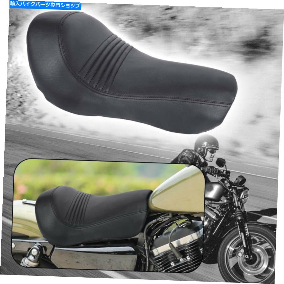 シート ハーリースポーツスターXL 883 1200 72アイロン16-19 Rear Passenger Driver Two-Up Seat For Harley Sportster XL 883 1200 72 Iron 16-19