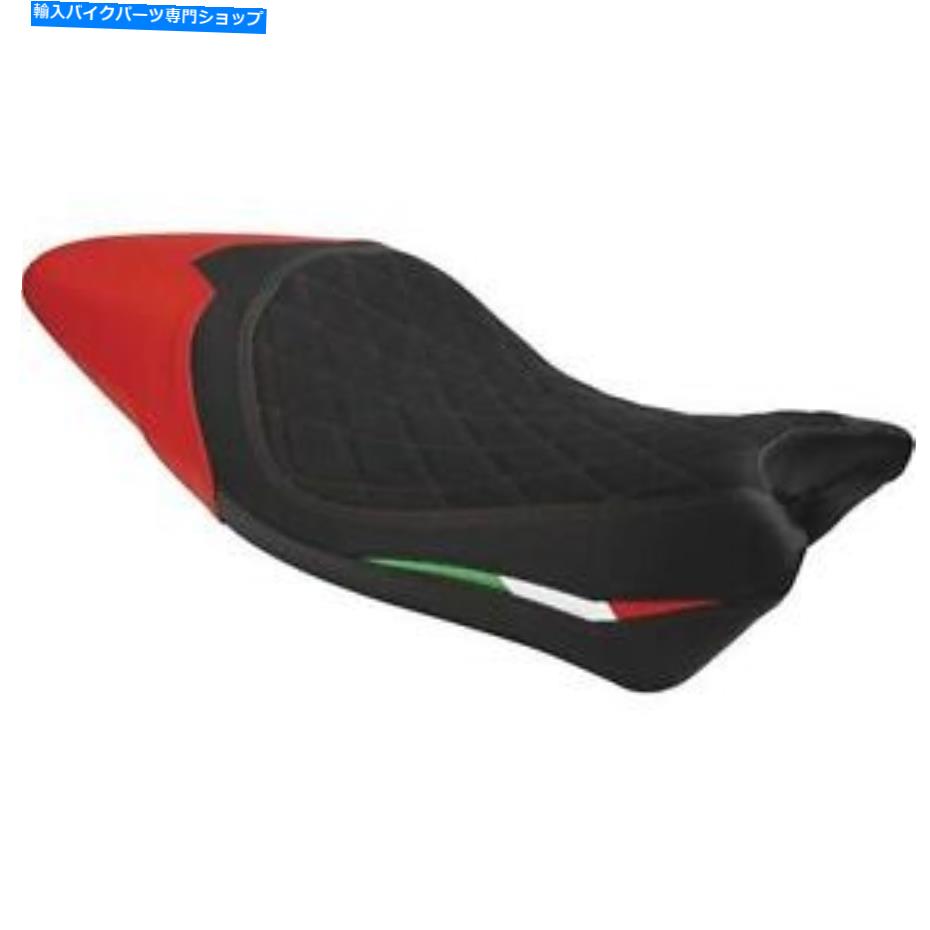 シート ルイモトシートカバーダイヤモンドドゥカティモンスター797ブラック/レッド1462101 LUIMOTO SEAT COVER DIAMOND DUCATI MONSTER 797 BLACK/RED 1462101