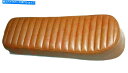 シート シートタンカラーロイヤルエンフィールドカフェレーサーGTコンチネンタル新品 Seat Tan Colour Royal Enfield Cafe Rac...