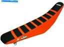 シート ブラック/オレンジシマブラグリッパーシートカバーフィットKTM 300 EXC 2012 2013 2013 2014 2015 2015 2015 B...