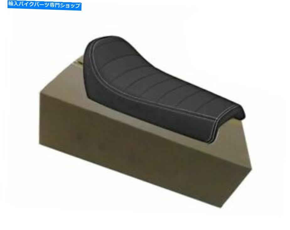 シート シングルライダーシートブラックフィットロイヤルエンフィールドGTコンチネンタル650ccオートバイ Single Rider Seat Black Fits Royal Enfield GT Continental 650cc Motorcycle