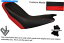  뤤֤ȹΥեåAprilia ETX 125ǥ奢쥶ȥСΤ BRIGHT RED &BLACK CUSTOM FITS APRILIA ETX 125 DUAL LEATHER SEAT COVER ONLY