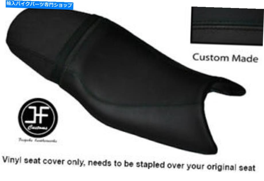 シート ブラックオートモーティブビニールカスタムフィットTRIUMPH TT 600デュアルシートカバーのみ BLACK AUTOMOTIVE VINYL CUSTOM FITS TRIUMPH TT 600 DUAL SEAT COVER ONLY
