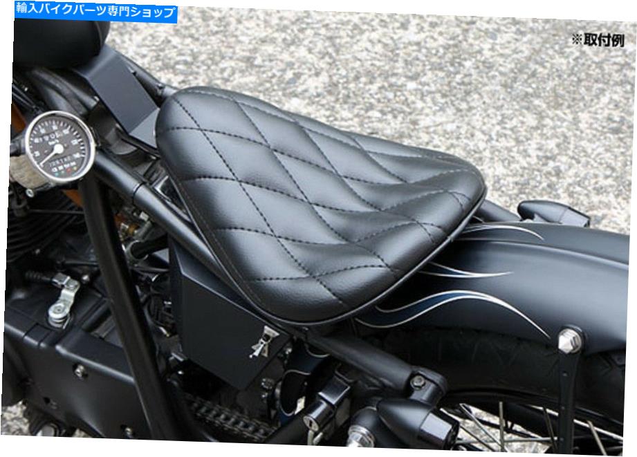 シート イーシリダーブラックダイヤモンドステッチハイバックソロシート12 x 9ハーレーボバーチョッパー EASYRIDERS BLACK DIAMOND STITCHED HI-BACK SOLO SEAT 12 X 9 HARLEY BOBBER CHOPPER