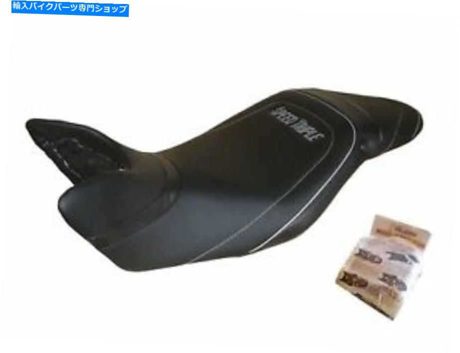 シート Triumph Speed Triple 105011-2016トップ販売者シートカバーセットデザイナーブラック Triumph Speed Triple 1050 2011-2016 Top Sellerie Seat Cover set Designer black
