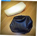 シート BMW R100 RS（76-84）3/4ソロカウルデュアルシート - ブラックシートカバー フォーム BMW R100 RS (76-84) 3/4 Solo cowl dual seat - black seat cover foam