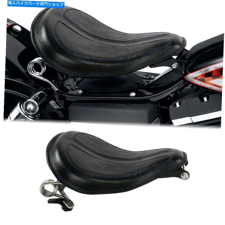 シート ブラックソロの運転席のためのハーレー48 xl1200x 10-16 Sportster 883 04-06 10-20 Black Solo Driver Seat Fit For Harley 48 XL1200X 10-16 Sportster 883 04-06 10-20