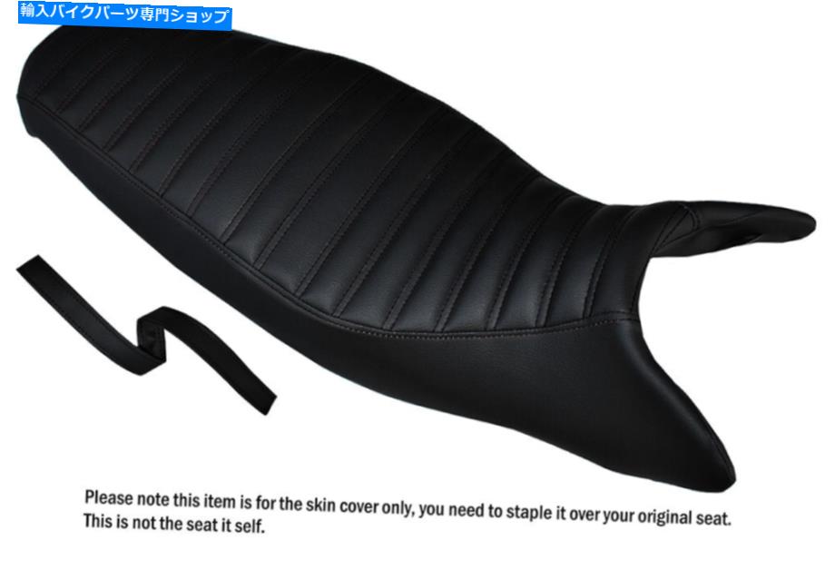 シート デザイン3黒ステッチカスタムフィットTriumph Streetトリプル675 07-12シートカバー DESIGN 3 BLACK STITCH CUSTOM FITS TRIUMPH STREET TRIPLE 675 07-12 SEAT COVER