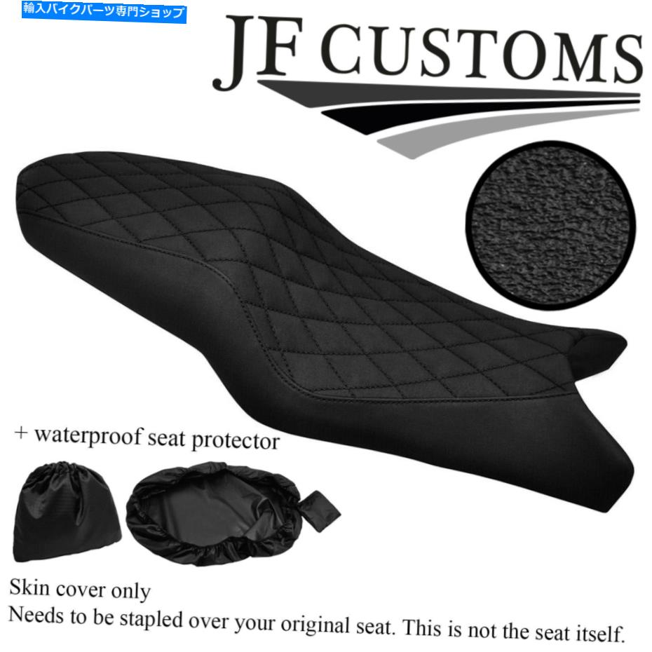 シート DSG4ブラックステッチカスタムフィットYamaha XJ6 600 F XJ6N 09-13シートカバー+ WSP DSG4 BLACK STITCH CUSTOM FITS YAMAHA XJ6 600 F XJ6N 09-13 SEAT COVER + WSP