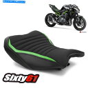 シート Z900シートカバー2017 2018 2019ブラックグリーンスポーツ川崎ルイモトフロント Z900 Seat Covers 2017 2018 20...
