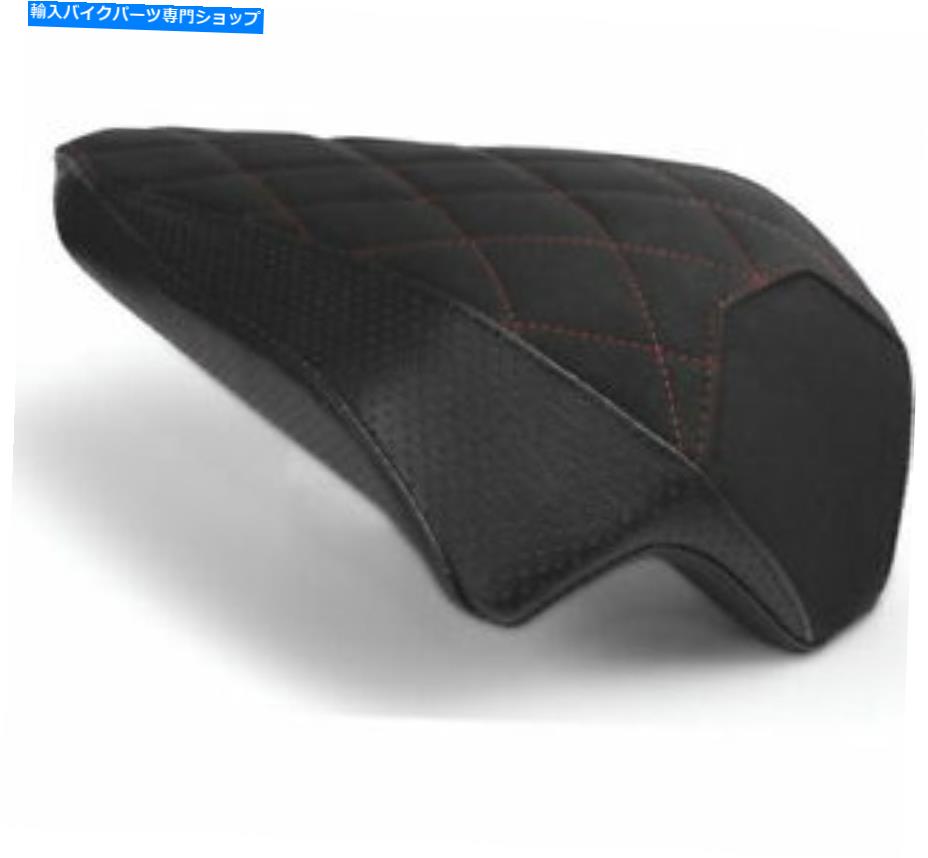 シート ドゥカティブラック/レッドダイヤモンド旅客1453201用ルイモトシートカバー Luimoto Seat Covers for Ducati Black/Red Diamond Passenger 1453201