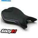 シート Triumph Daytona 675シートカバー2013 2014 2015 2017ルイモトブラックグレーライダー Triumph Daytona 675 Seat Cover 2013 2014 2015 2016 2017 Luimoto Black Gray Rider