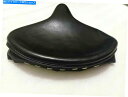 シート ハーレーナックルヘッドパンヘッドフラットヘッドブラックレザーサイト警察ソロシート HARLEY KNUCKLEHEAD PANHEAD FLATHEAD BLACK LEATHERITE POLICE SOLO SEAT