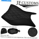 シート TSG2ブラックSTグリップビニールカスタムホンダCBR 300 R 15-18フロントシートカバー+ WSP DSG2 BLACK ST GRIP V...