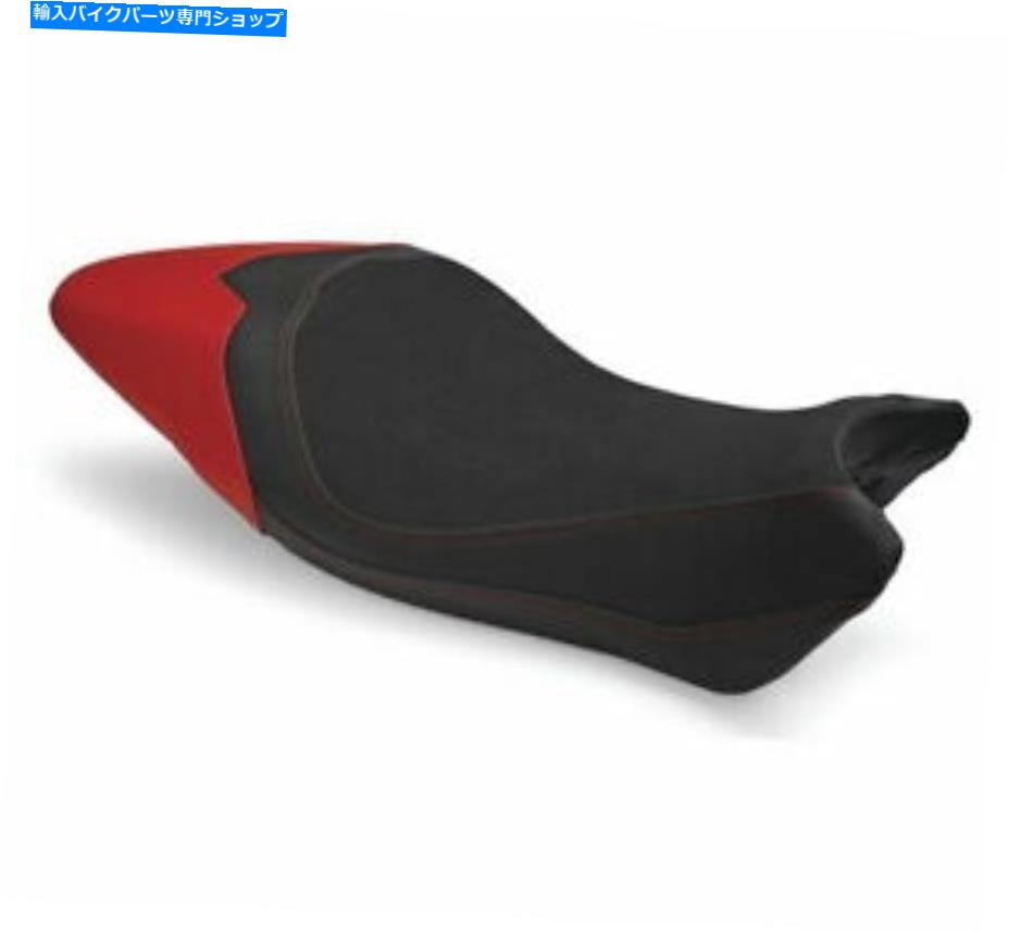 シート ルイモトカスタムリプレースライダーシートカバーブラック/ブラック/レッド1461101 Luimoto Cus..