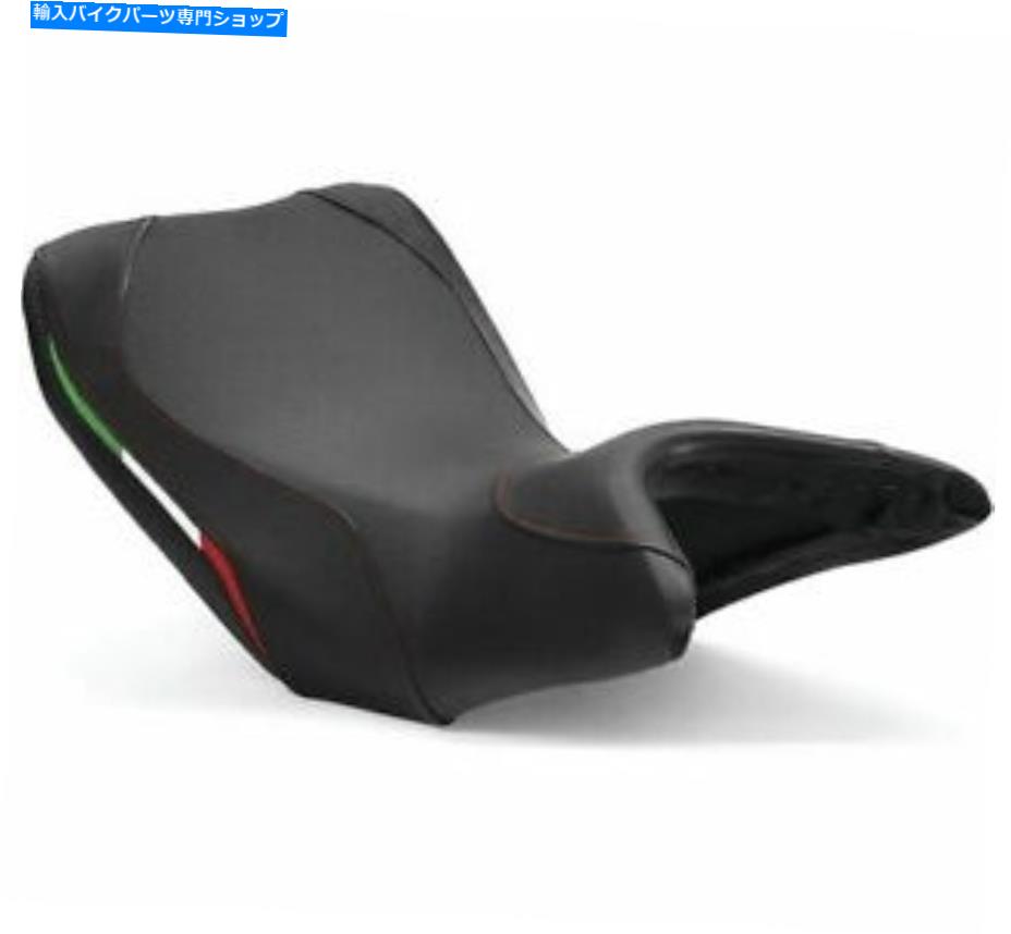 シート Luimoto Ducatiチームイタリアライダーシートカバーブラック/ブラック/イシアアン国旗1211101 Luimoto Ducati Team Italia Rider Seat Cover Black/Black/Itialian Flag 1211101