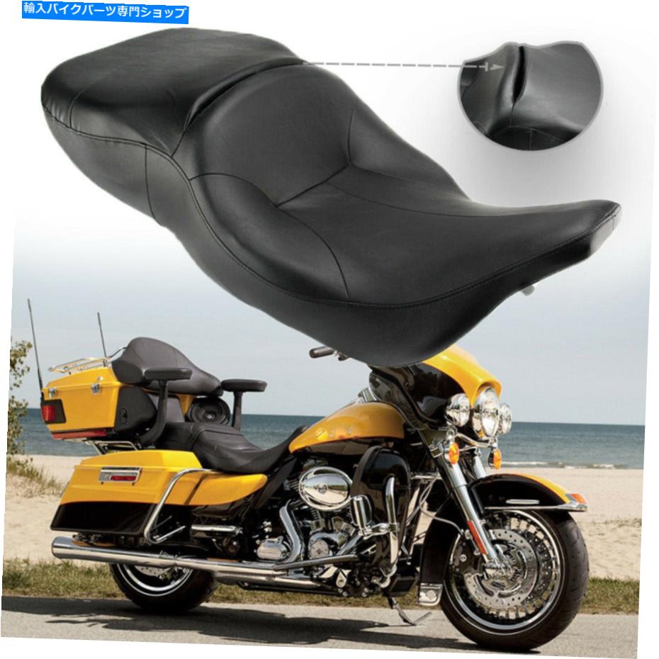 シート ハーレーツーリングエレクトラグライドウルトラクラシックFLHTC 97-07のための運転席の助手席 Driver Passenger Seat For Harley Touring Electra Glide Ultra Classic FLHTC 97-07